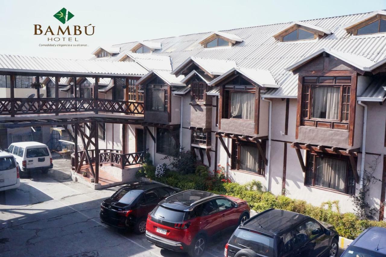 Hotel Bambu Riobamba Eksteriør bilde